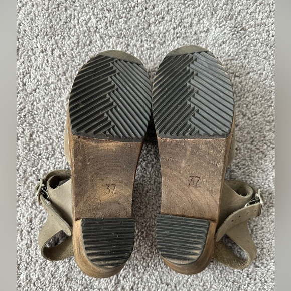 Swedish Clogs Highwood Taupe Clogs in brown base - Lotta from Stockholm - Picture 6 of 11
